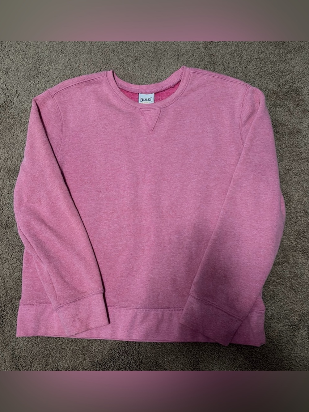 Everlast Pink Crewneck Sweatshirt for Kids